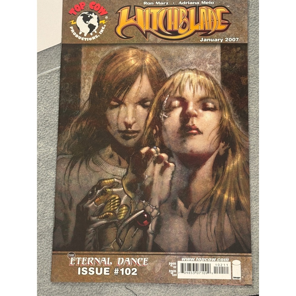 Witchblade 102 The Eternal Dance Top Cow Image Comics 2007 Ron Marz Adriana Melo